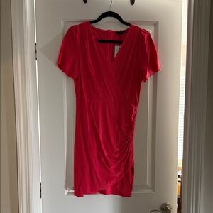 Chic Fuchsia Mini Dress